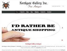 Tablet Screenshot of northgategallery.com